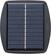 Front. Ainfox - Ainfox 1.2W Solar Panel for Patio Umbrella Waterproof Replacement Charging Kit, Solar Power Accessory for Umbrellas - Black.