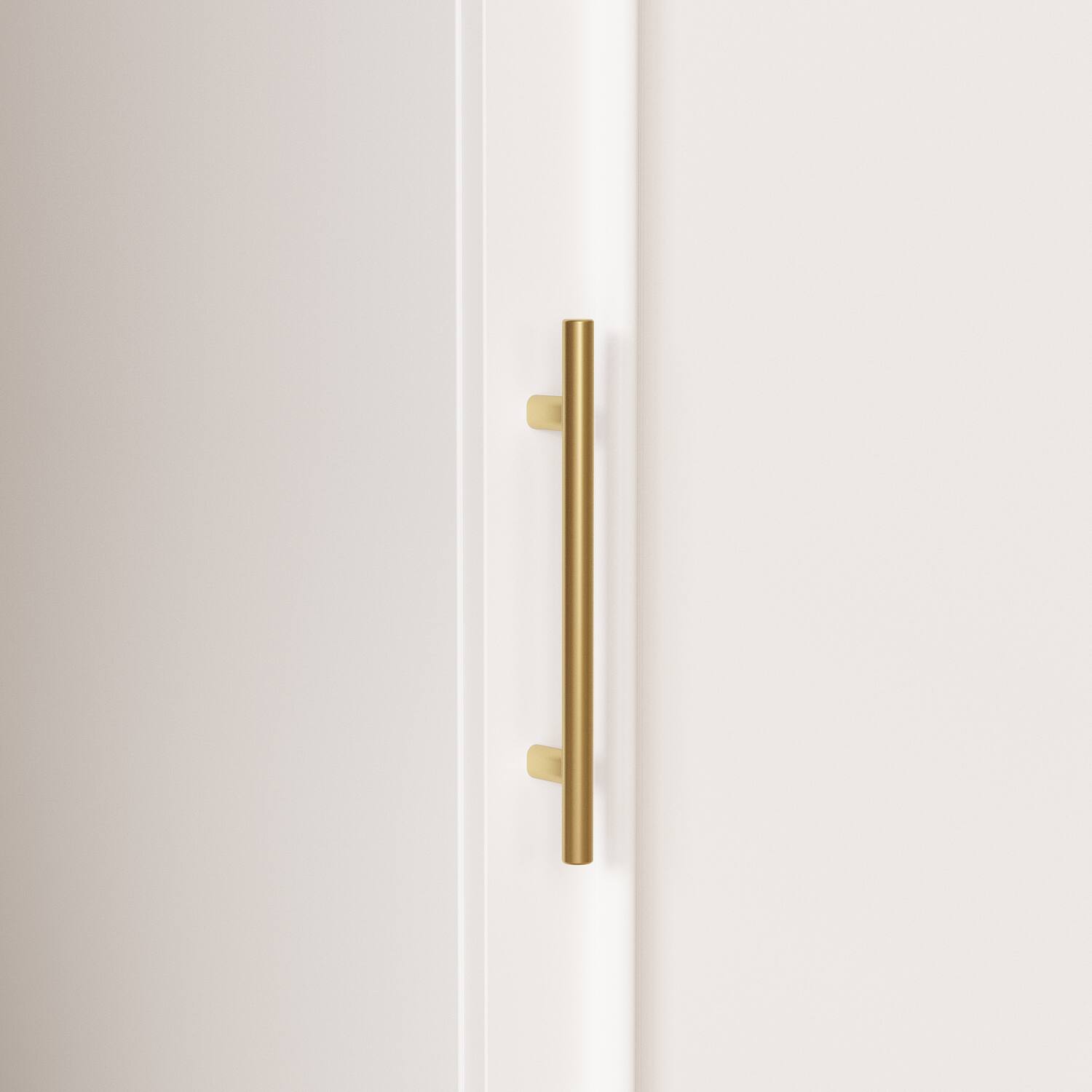 Alt View 8. FUFU&GAGA - FUFU&GAGA Tall Wardrobe - Space - Saving Storage with Anti - Tip Safety - White.