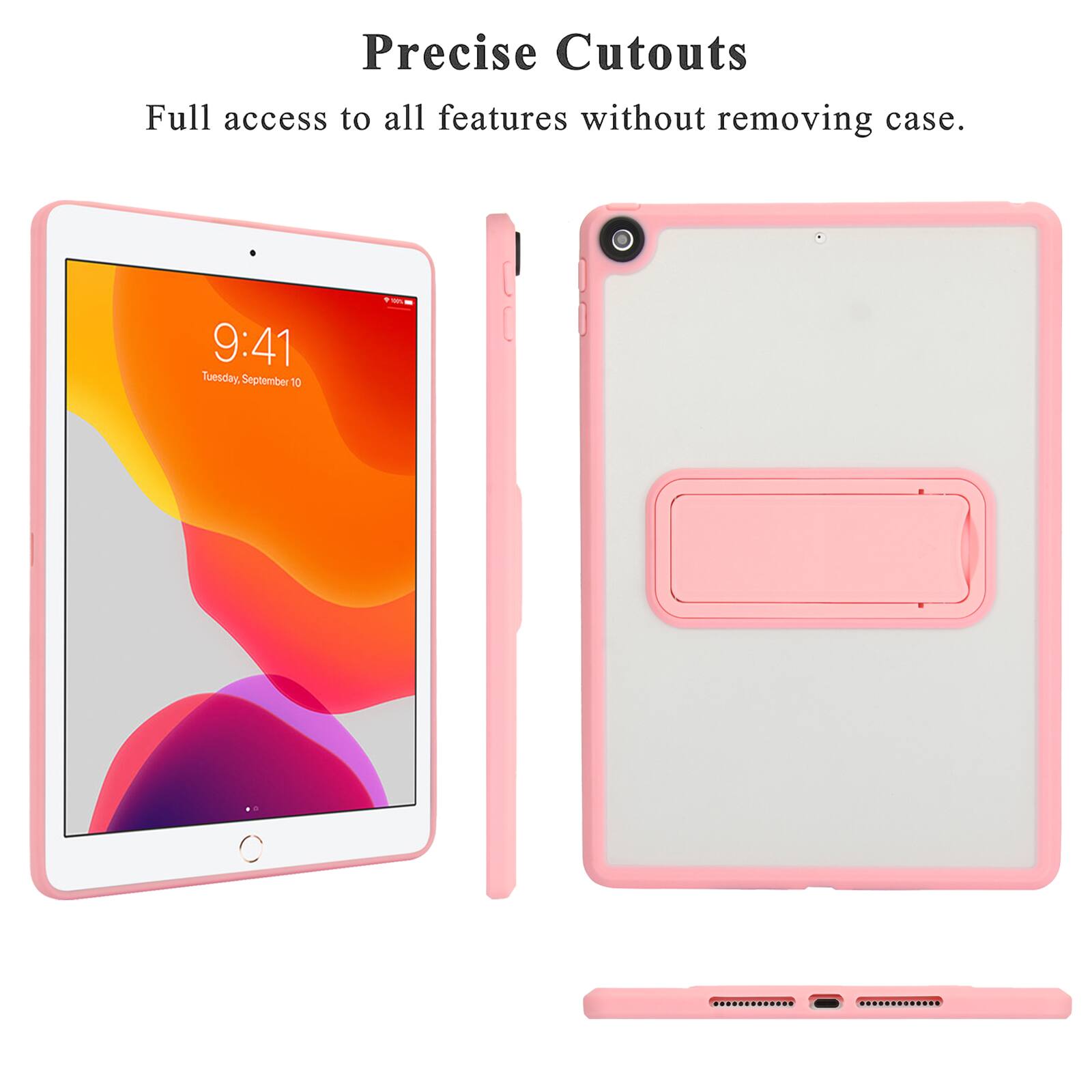 Precise Cutouts  
Full access to all features without removing case.  

9:41 Tuesday, September 10