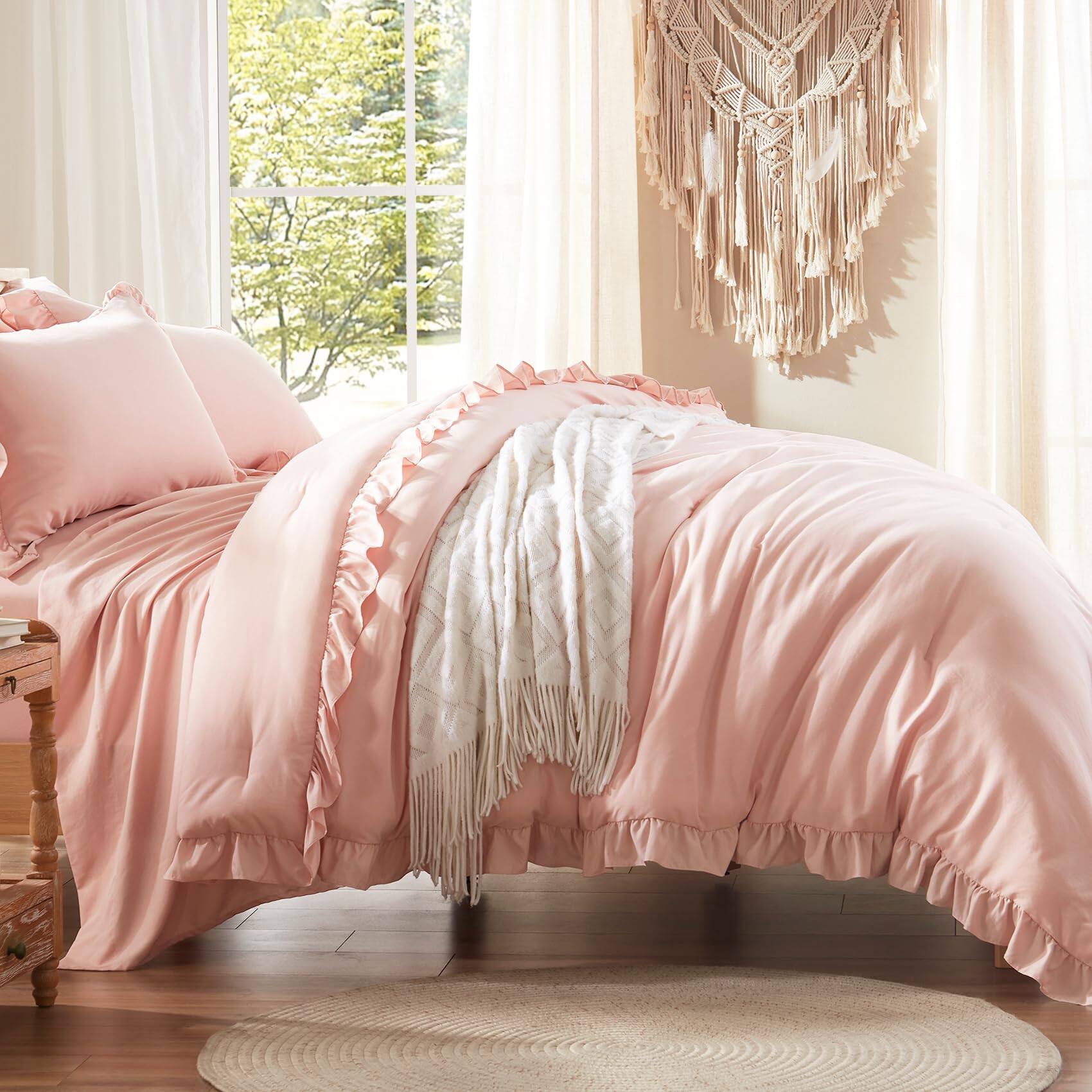 TECH SAFARI Comforter Set 5 Piece Bed In A Bag With Sheets All Season ...