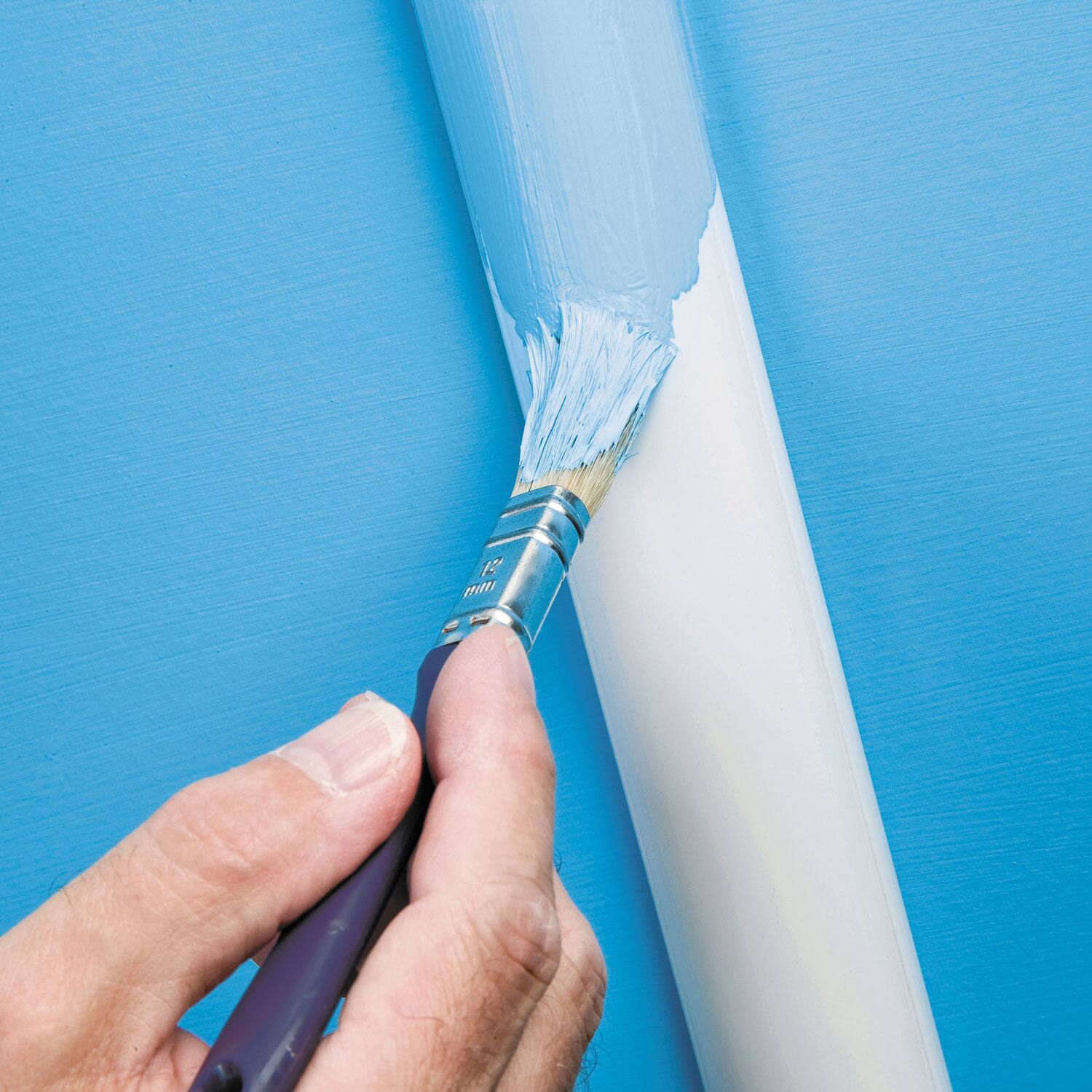 Alt View 4. D-Line - D-Line US/5FT3015W 60 in. x 1.25 in. x 0.5 in. Decorative Mini Cord Cover - White - White.