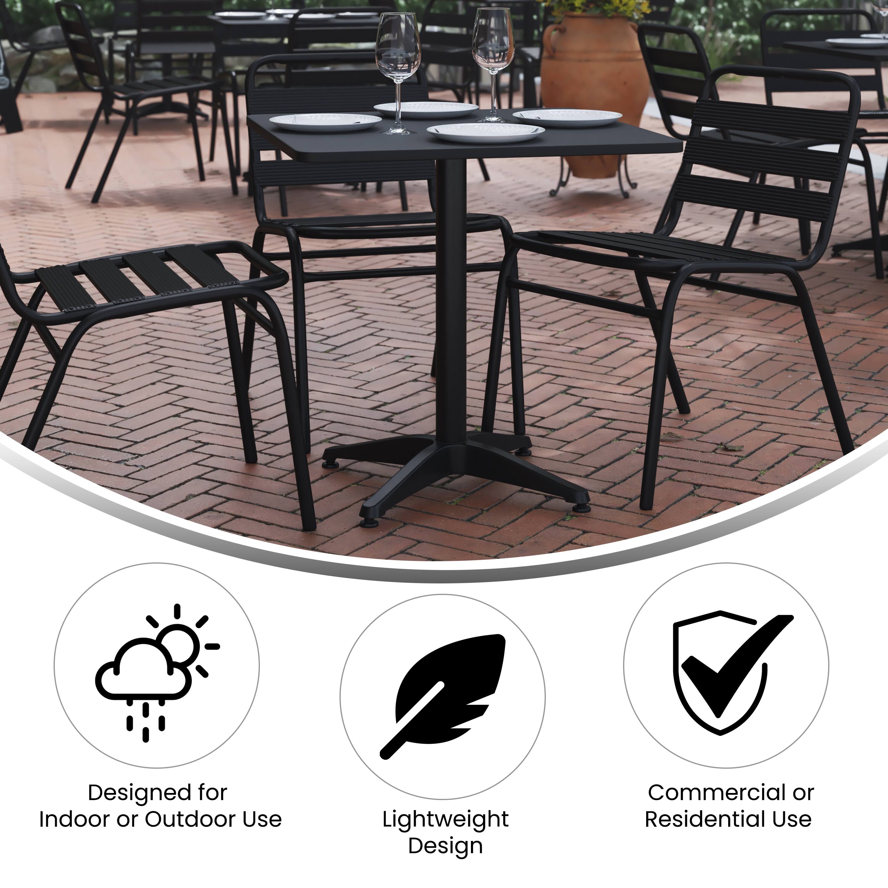 Designed for Indoor or Outdoor Use  
Lightweight Design  
Commercial or Residential Use