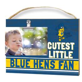 Jardine - Delaware Fightin' Hens 8'' x 10'' Cutest Little Team Logo Clip Photo Frame - Blue