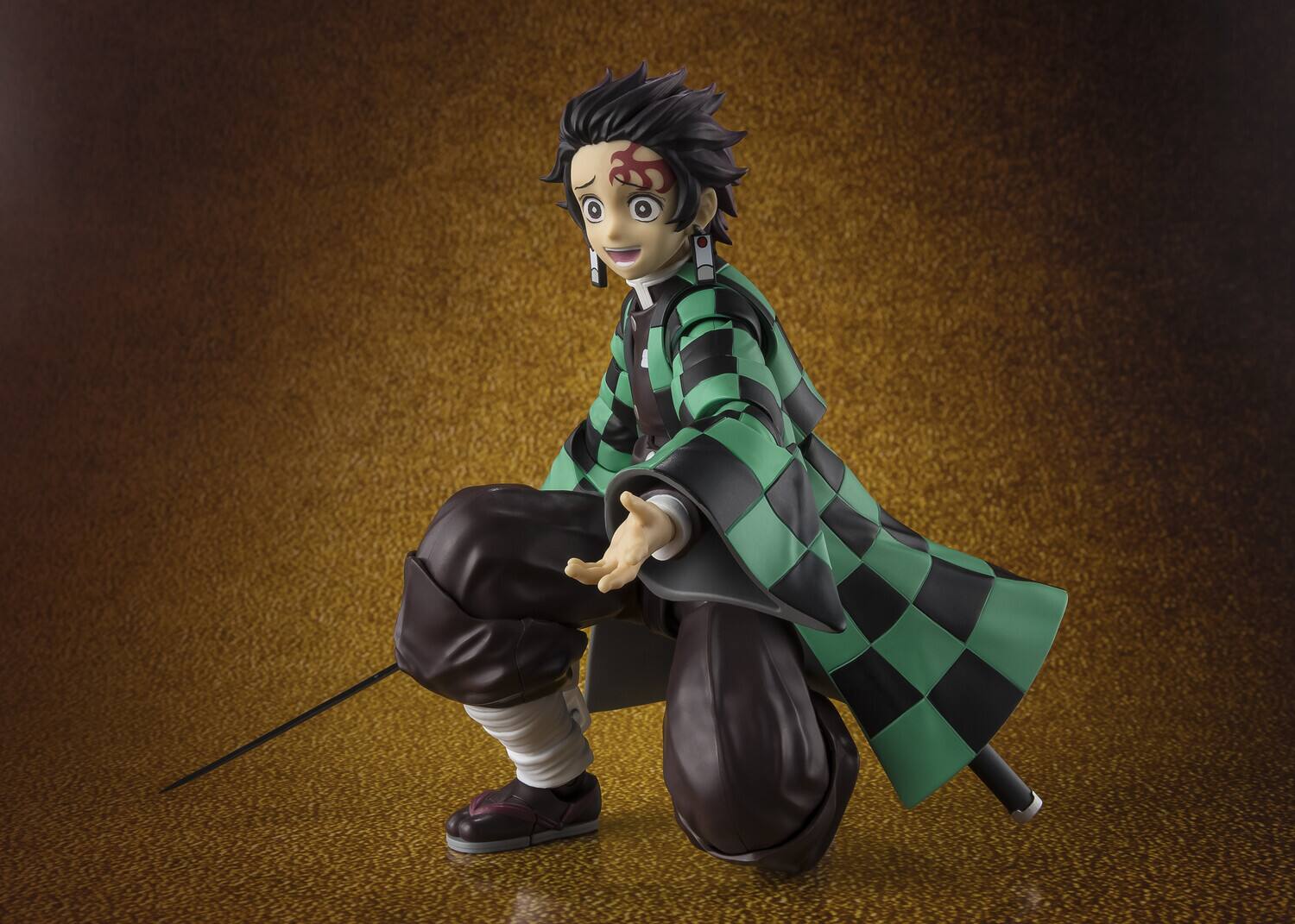 Alt View 3. PopMarket - Tamashii Nations - Demon Slayer -  S.H.Figuarts - Tanjiro Kamado Final Battle in the Infinity Castle - COLLECTIBLES - Multicolor.