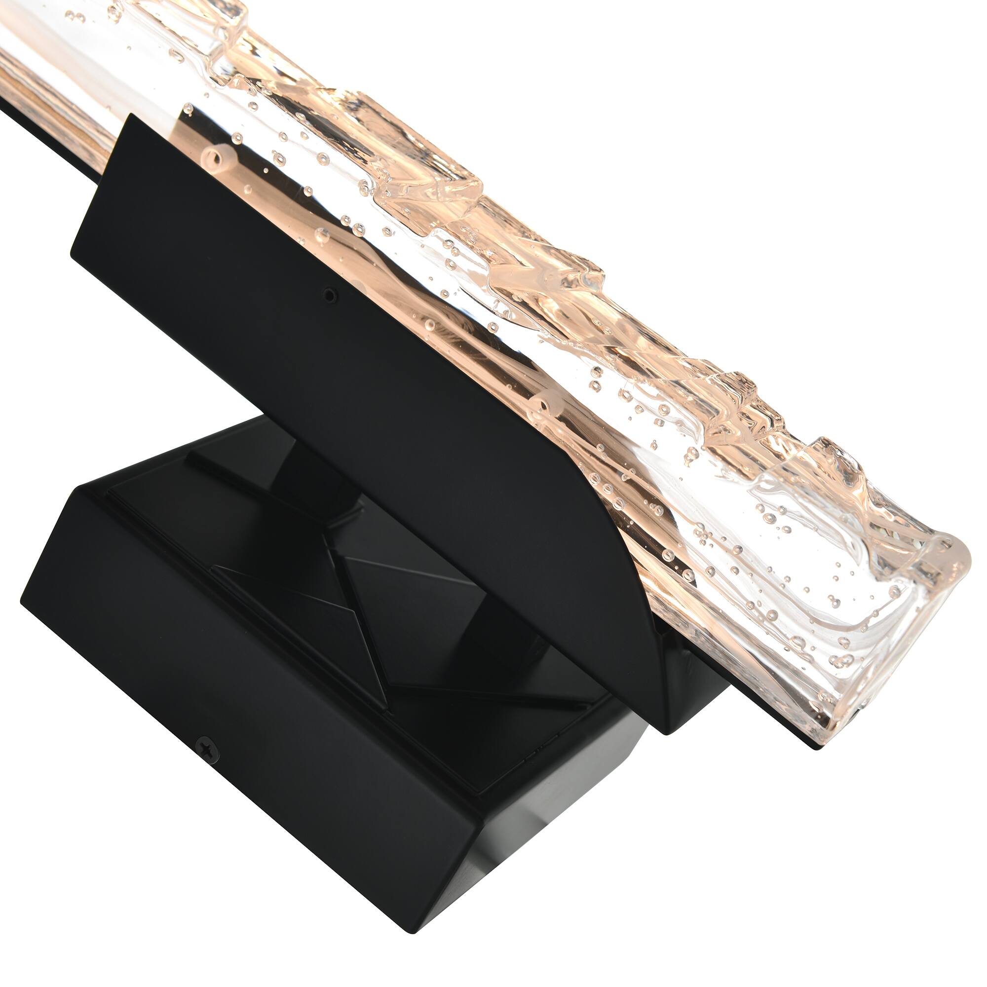 Alt View 1. CWI Lighting - Valira Integrated LED Black Wall Light - Black.