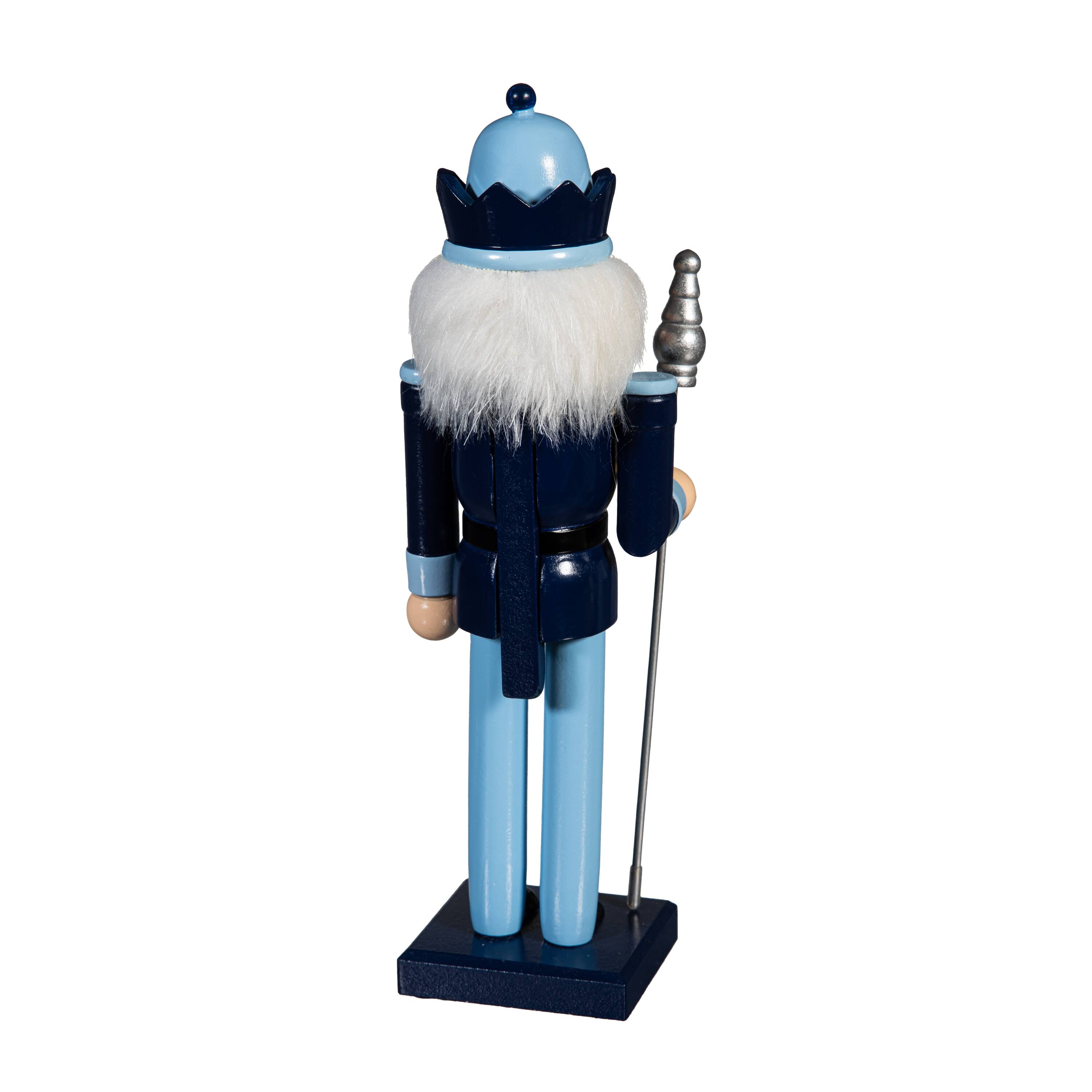 Alt View 1. Evergreen Enterprises - North Carolina Tar Heels 12" Wooden Nutcracker Statue - Multicolor.