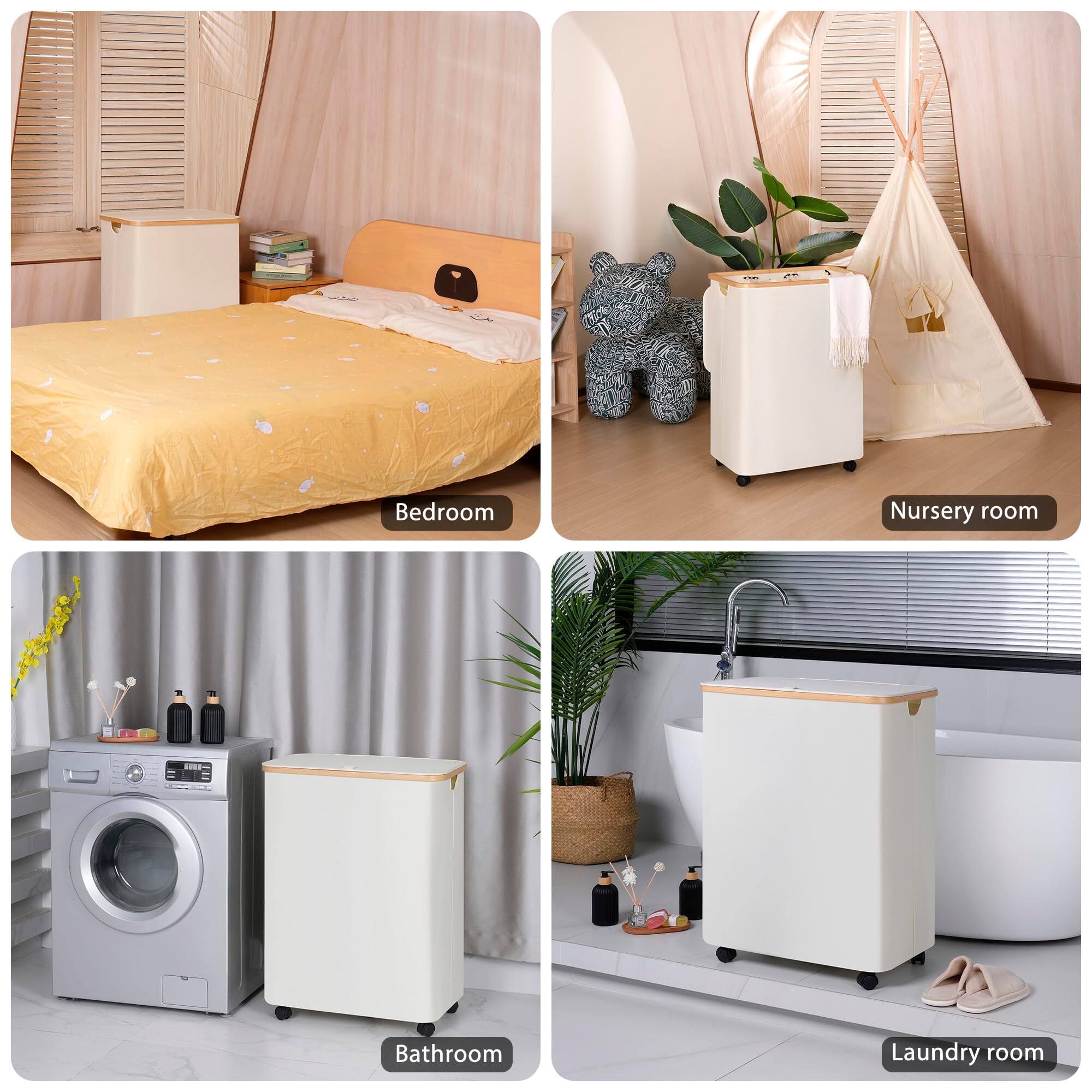 - Bedroom
- Nursery room
- Bathroom
- Laundry room