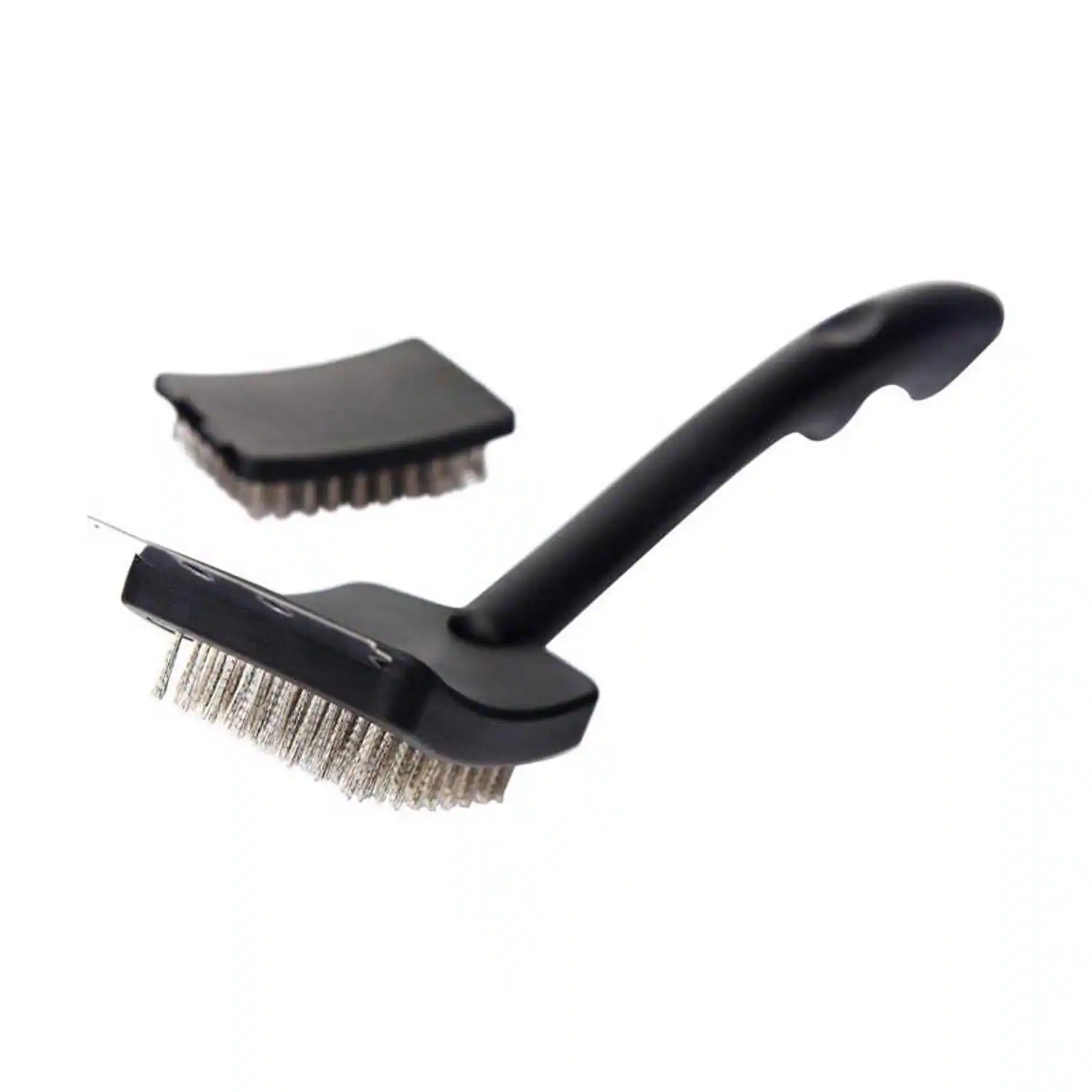 Front. Grill Mark - Grill Mark Grill Brush with Scraper 4 in. H X 18 in. L X 4 in. W 2 pc.