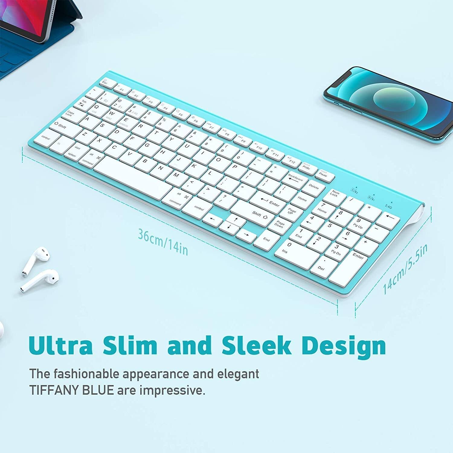 Ultra Slim and Sleek Design

The fashionable appearance and elegant TIFFANY BLUE are impressive.

36cm/14in

14cm/5.5in