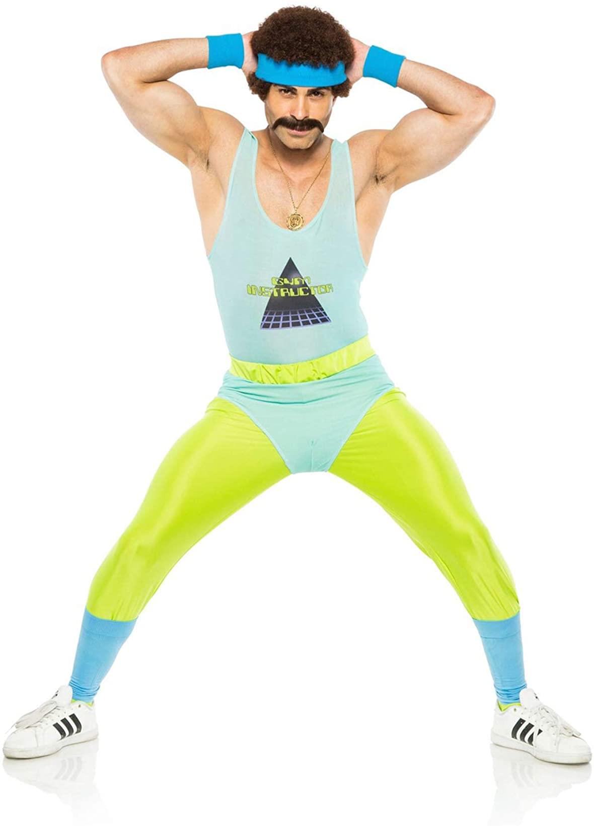 Seeing Red - 80's Gym Instructor Adult Costume | Large/ X-Large - Green price history on PriceWatchPro