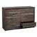 Alt View Zoom 12. CorLiving - Newport 8 Drawer Dresser - Brown Washed Oak.