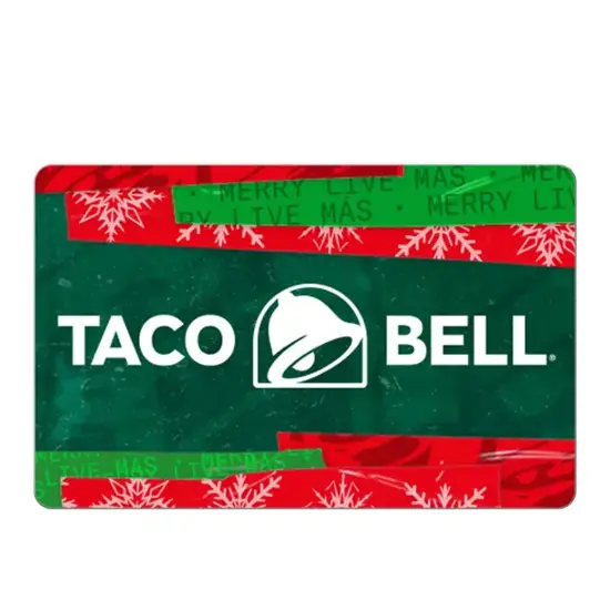 Taco bell gift card discount