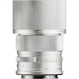 Sigma - 90mm f/2.8 DG Contemporary Lens for L Mount, Silver - Silver