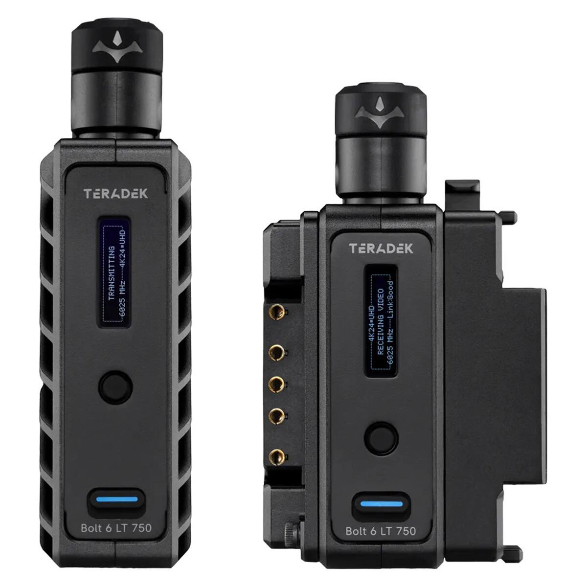 TERADEK TRANSMITTING MHz4K24=UHD 6025 MHZ  
TERADEK 4K24-UHD VIDEO LINK: Good RECEIVING ------ZHW 6025  
Bolt 6 LT 750  
Bolt 6 LT 750