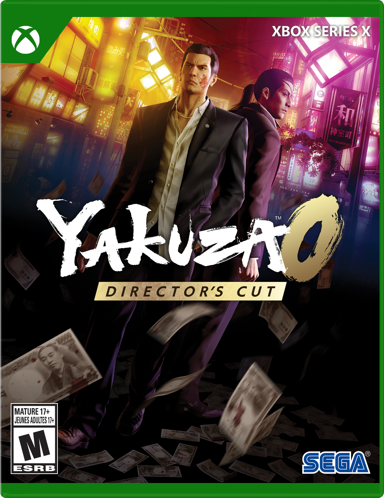 Yakuza 0 Director’s Cut - Xbox Series X - Front_Zoom