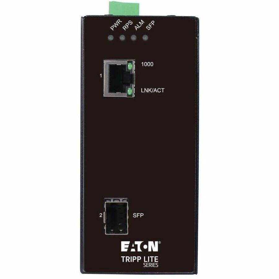 EATON TRIPP LITE SERIES

1. PWR
2. RPS
3. ALM
4. SFP

1000

1. LNK/ACT

2. SFP