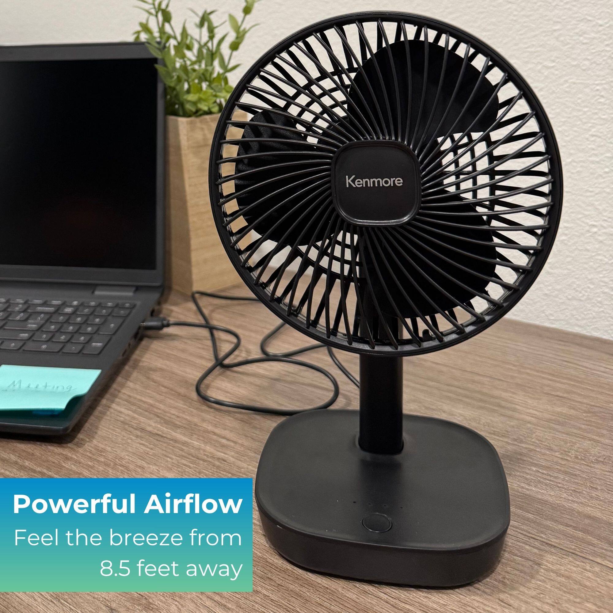 Kenmore  
Powerful Airflow  
Feel the breeze from 8.5 feet away