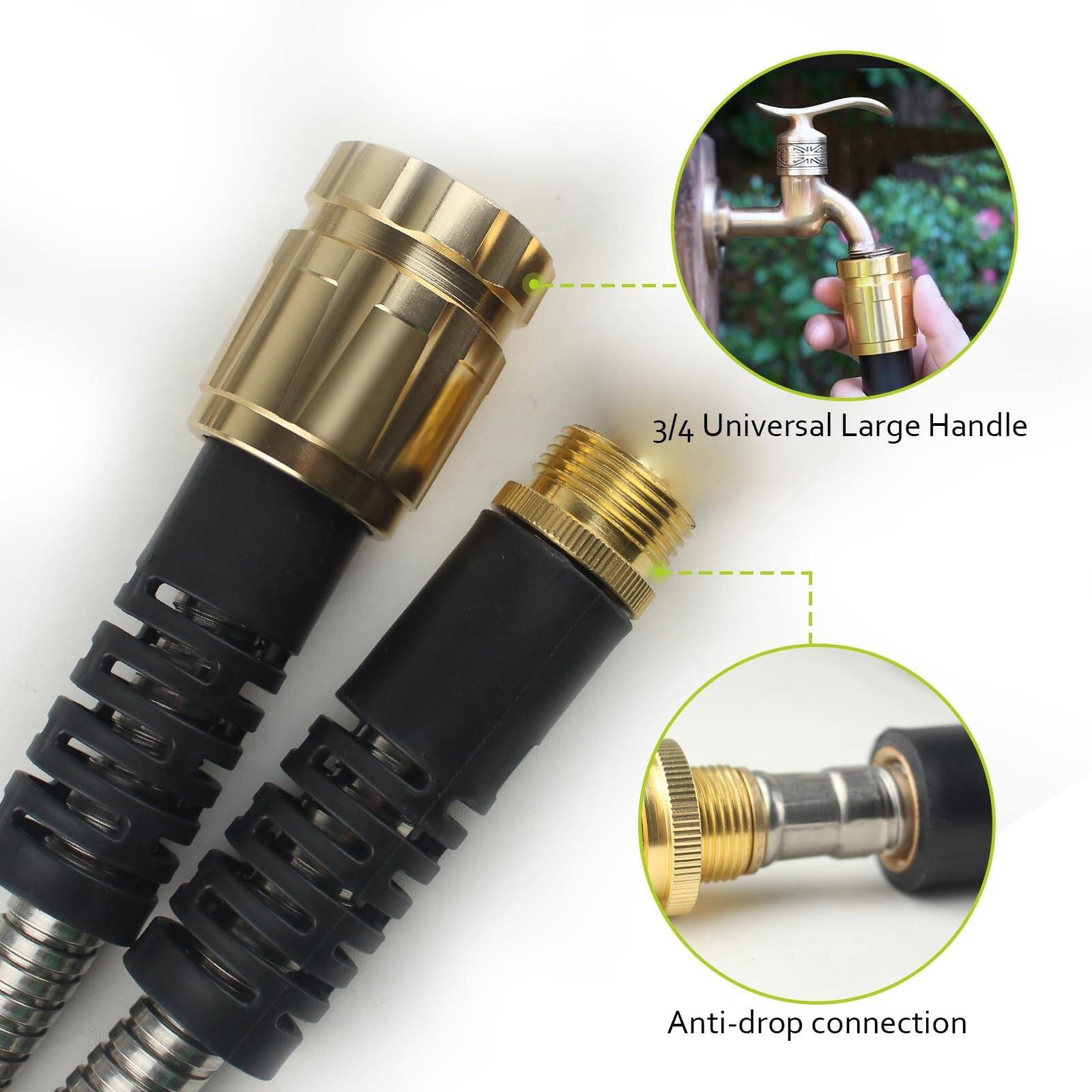 3/4 Universal Large Handle  
Anti-drop connection