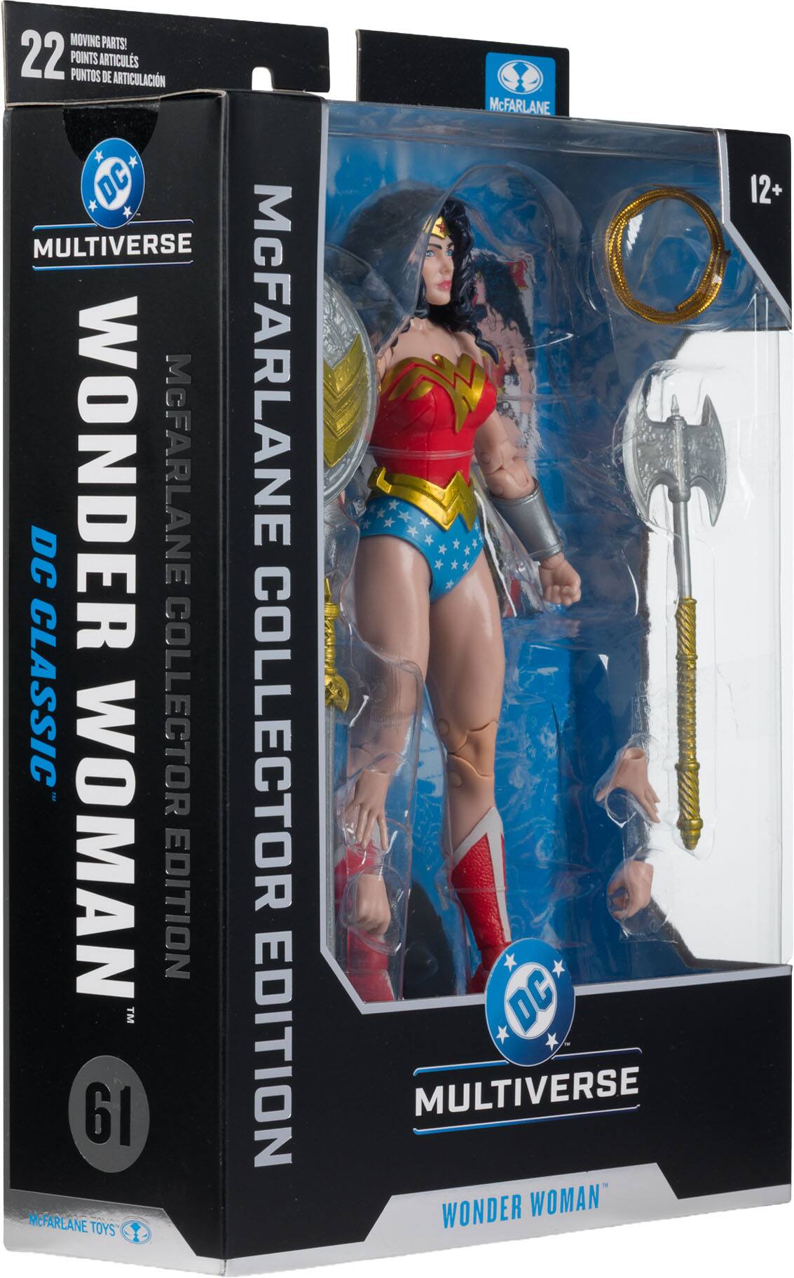 MOVING PARTS! 22 POINTS ARTICULS DE ARTICULACIÓN DC * MULTIVERSE WONDER WOMAN McFARLANE DC CLASSIC COLLECTOR EDITION 61 McFARLANE TOYS
