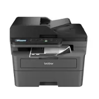 Brother - DCP-L2640DW Wireless Black-and-White Refresh Subscription Eligible 3-in-1 Laser Printer - Gray - Front_Zoom