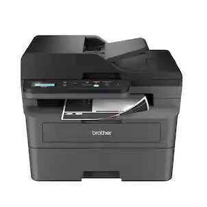 Brother - DCP-L2640DW Wireless Black-and-White Refresh Subscription Eligible 3-in-1 Laser Printer, Great for Small Offices - Gray
