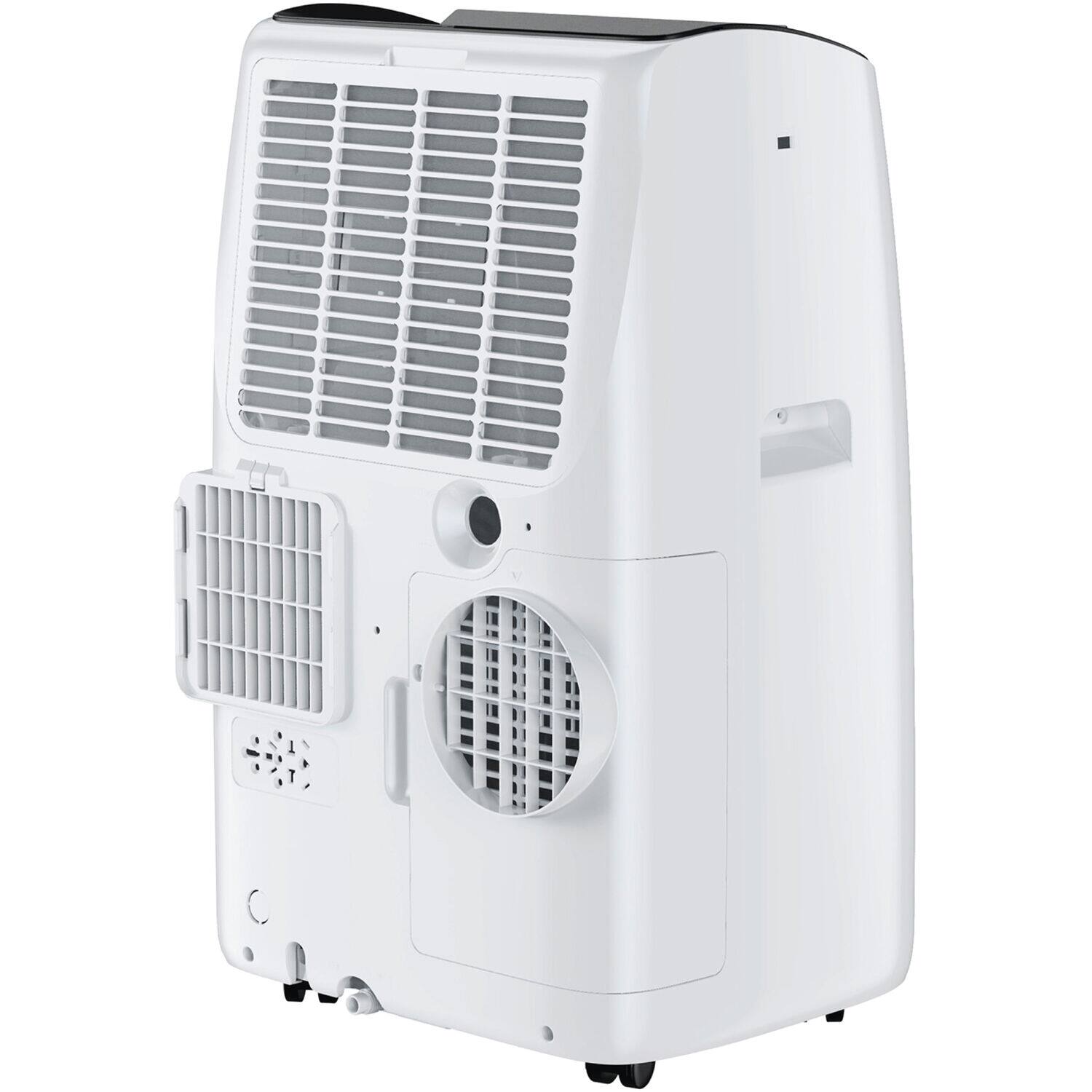 Alt View 1. TCL - Q-Series 450 Sq. Ft. Smart Inverter Portable Air Conditioner - White.