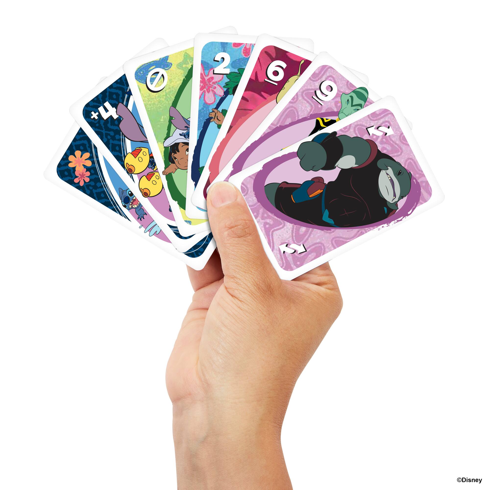 Alt View 3. Mattel - UNO Disney's Lilo and Stitch Card Game.