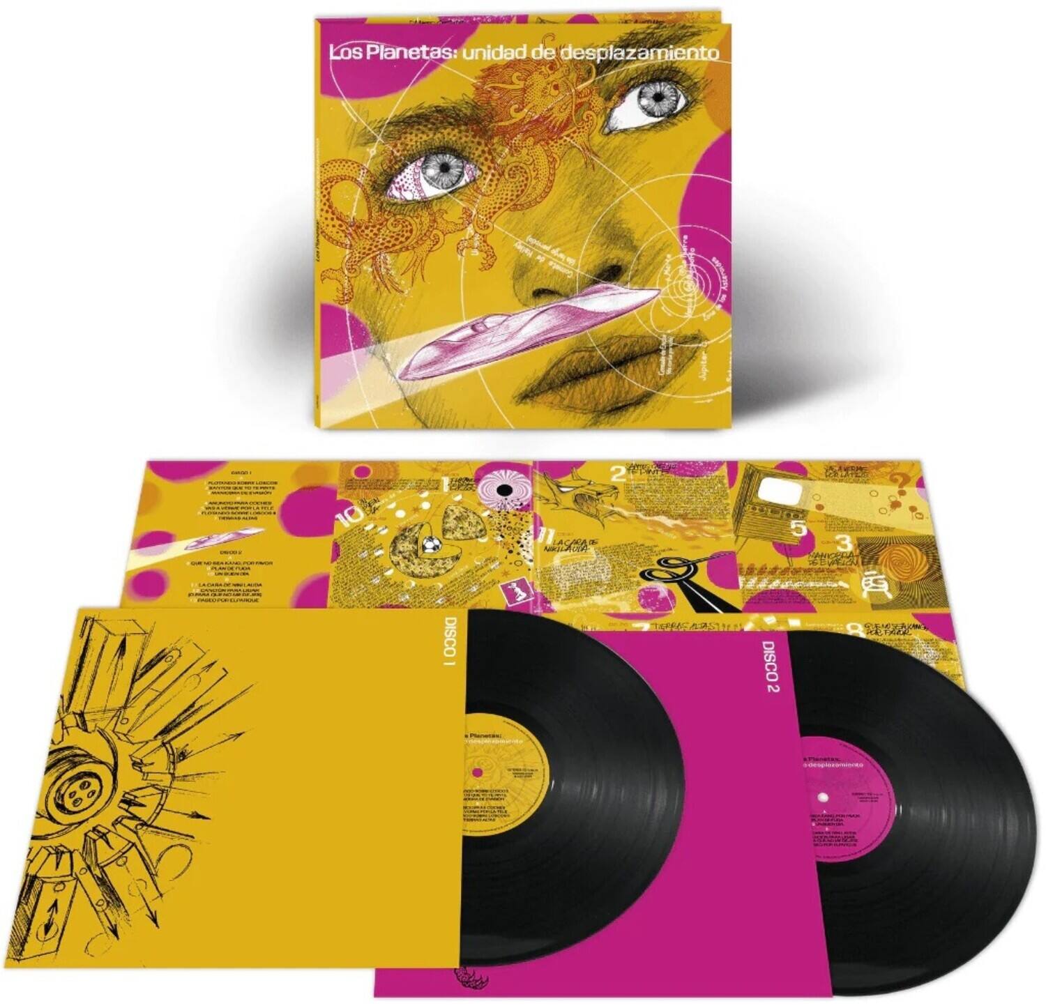 Los Planetas: unidad de desplazamiento

DISCO 1
MESEO 3 ANUE 2 CEDLE DOOT 5 3 NcEs WEAd 8 AAST RR A 9 ETRE DISCO 2 b

DISCO 2