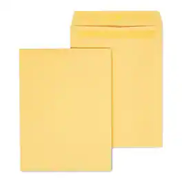 Staples - Self Seal Kraft Catalog Envelopes, 9"L x 12"H, 100/Box - Brown