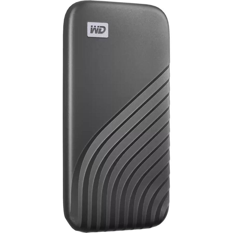 Alt View 7. SanDisk - WD My Passport WDBAGF0040BGY-WESN 4 TB Portable Solid State Drive - External - Gray - USB 3.2 (Gen 1) Type C - 1050 MB/s.