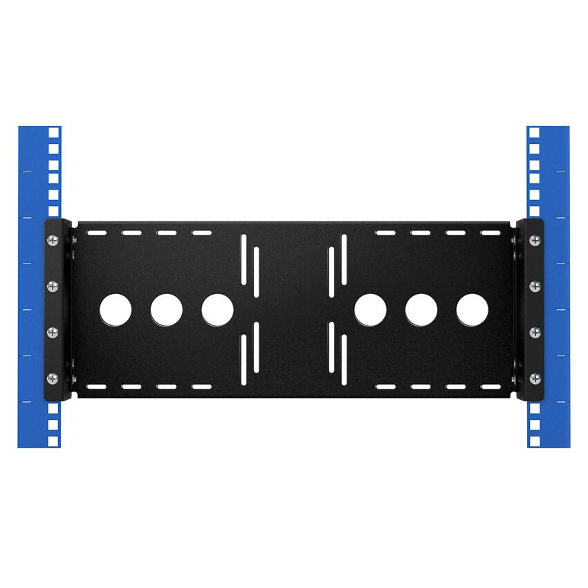 Alt View 8. RackSolutions - RackSolutions 4U Adjustable Monitor Rackmount (No Monitor) - Black.