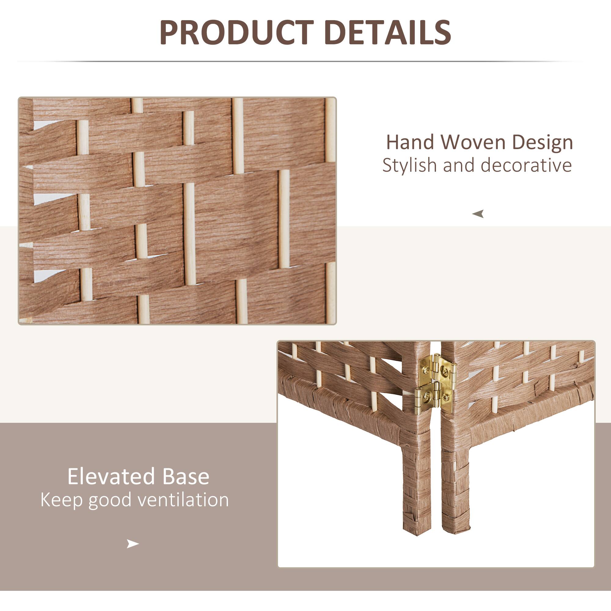 PRODUCT DETAILS

Hand Woven Design
Stylish and decorative

Elevated Base
Keep good ventilation