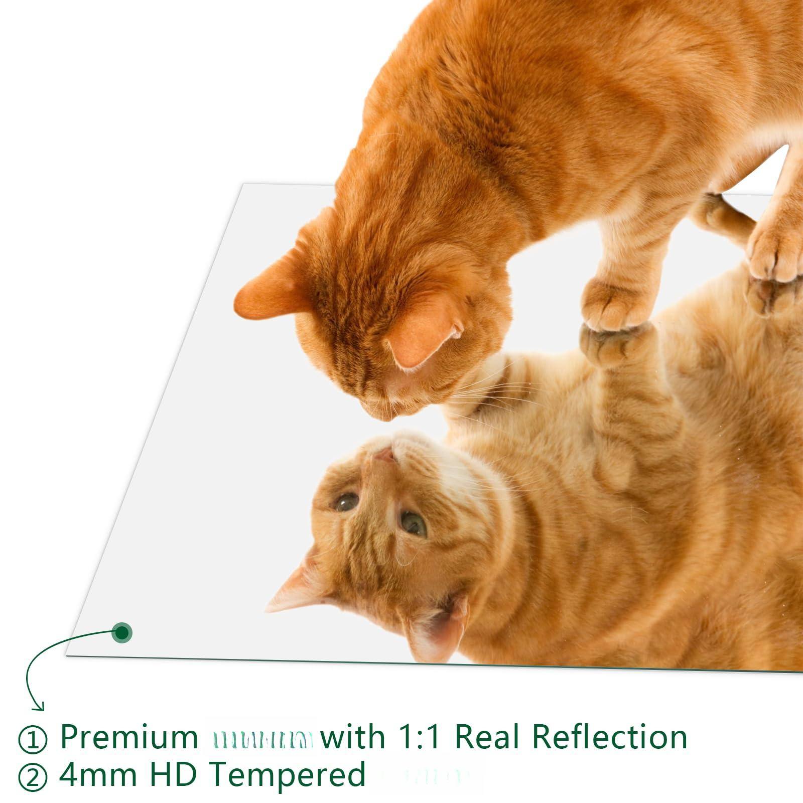 1. Premium mirror with 1:1 Real Reflection  
2. 4mm HD Tempered