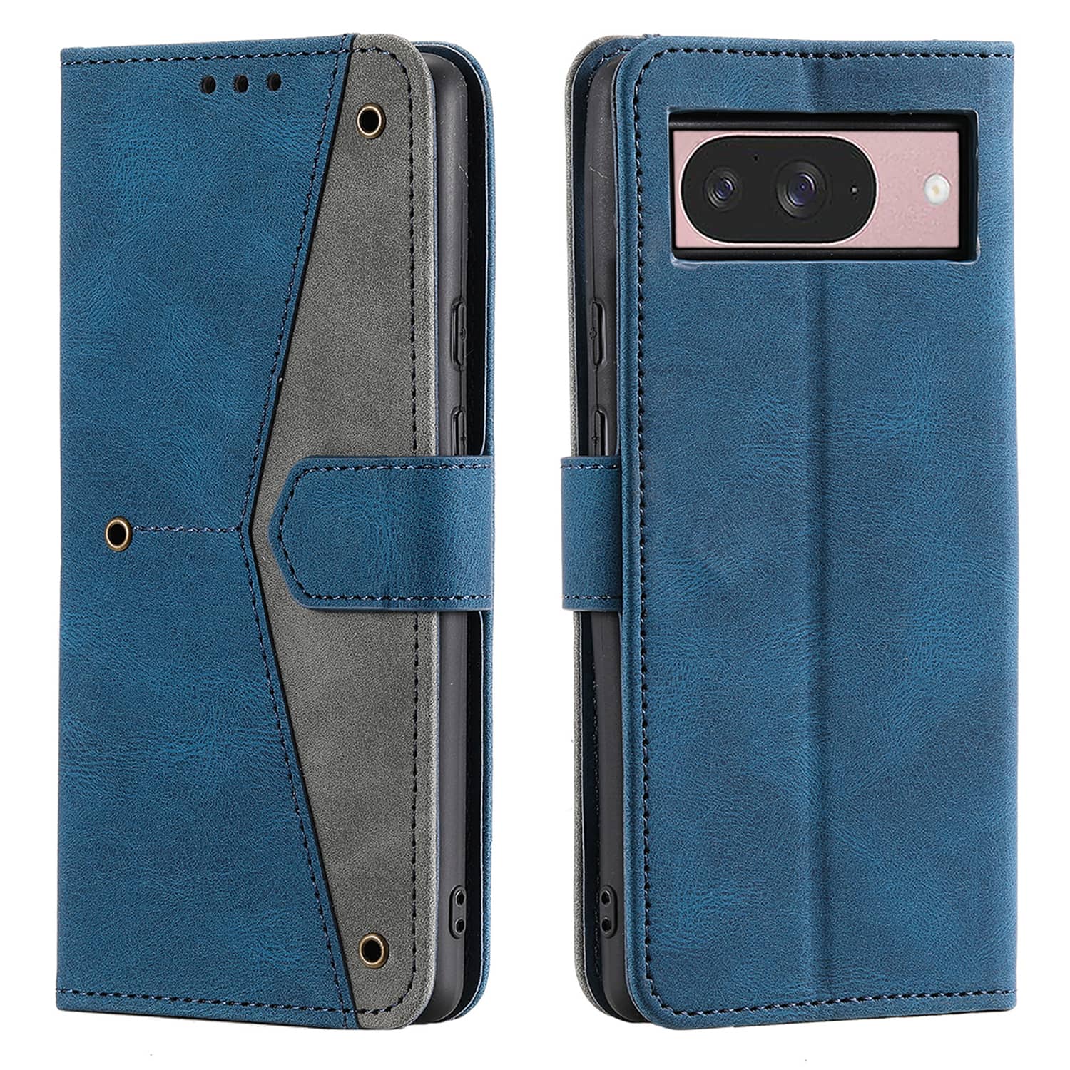 Dteck - Wallet Case for Google Pixel 10 /10 Pro,Vintage PU Leather Flip Card Holder Kickstand Magnetic Closure Phone Cover - Blue price history on PriceWatchPro