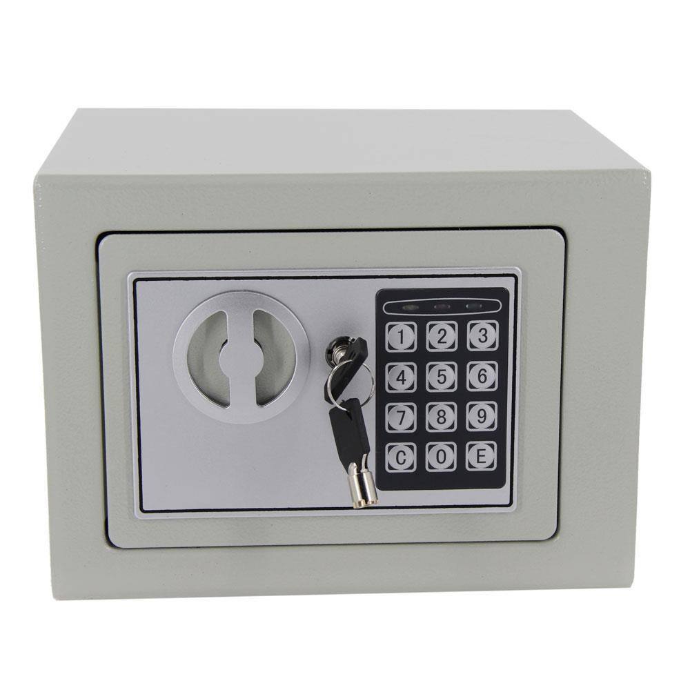 Alt View 1. Winado - 9" Electronic Digital Safe Box Keypad Lock Home Security Office Hotel Safety - White.