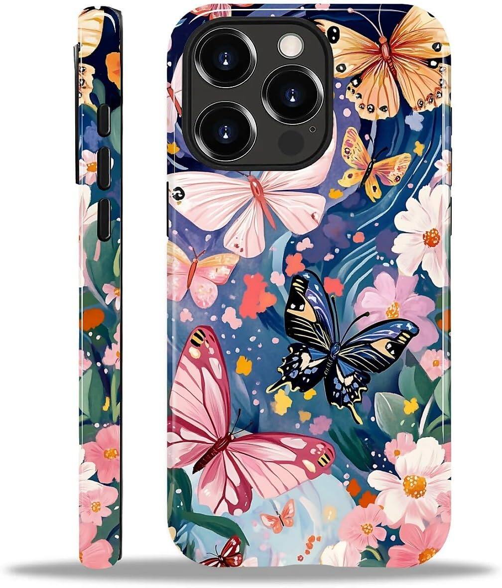 Butterflies Flowers Garden