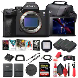 Sony - Alpha a7S III Mirrorless Camera Body Only ILCE7SM3/B - Advanced Bundle (International Version)