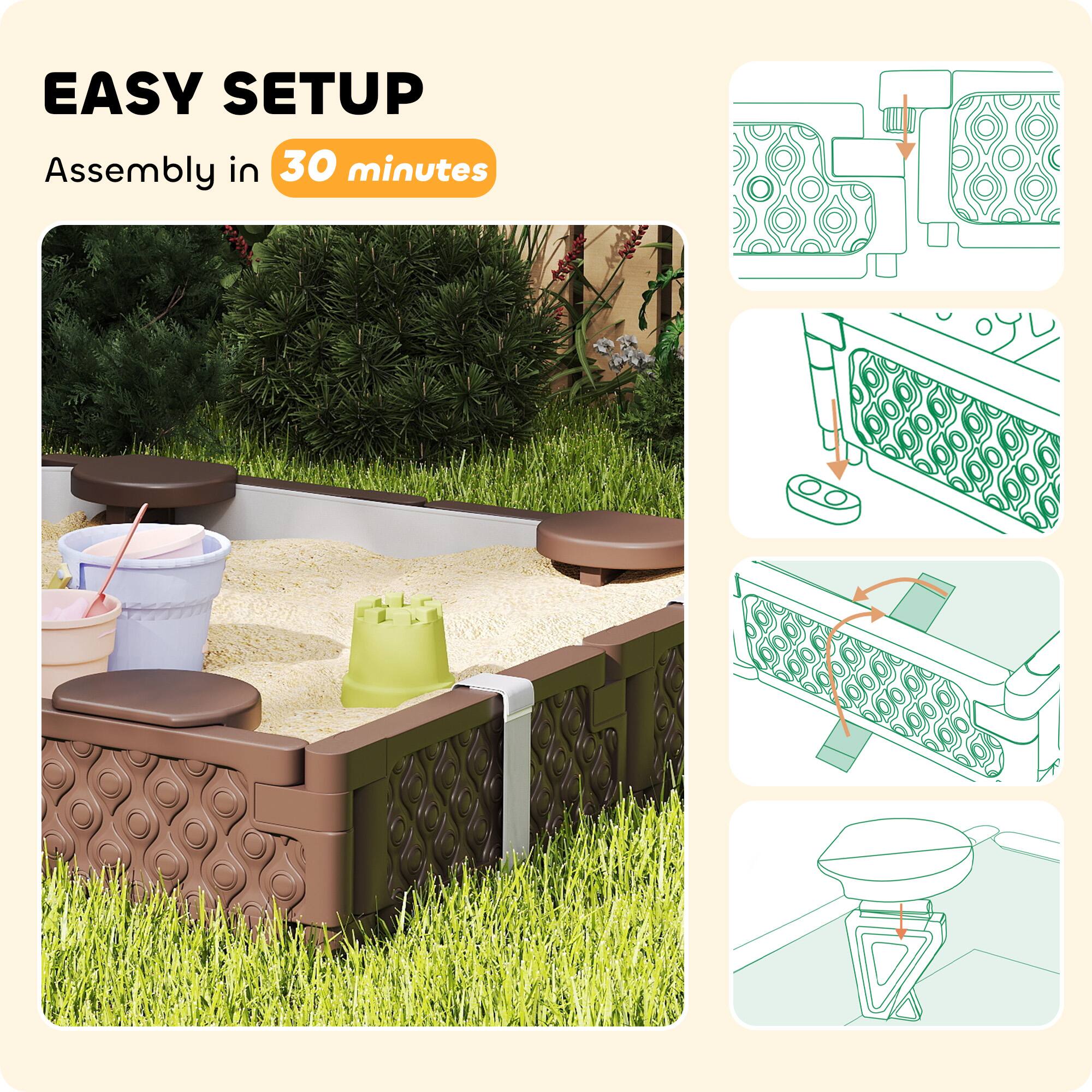 EASY SETUP  
Assembly in 30 minutes