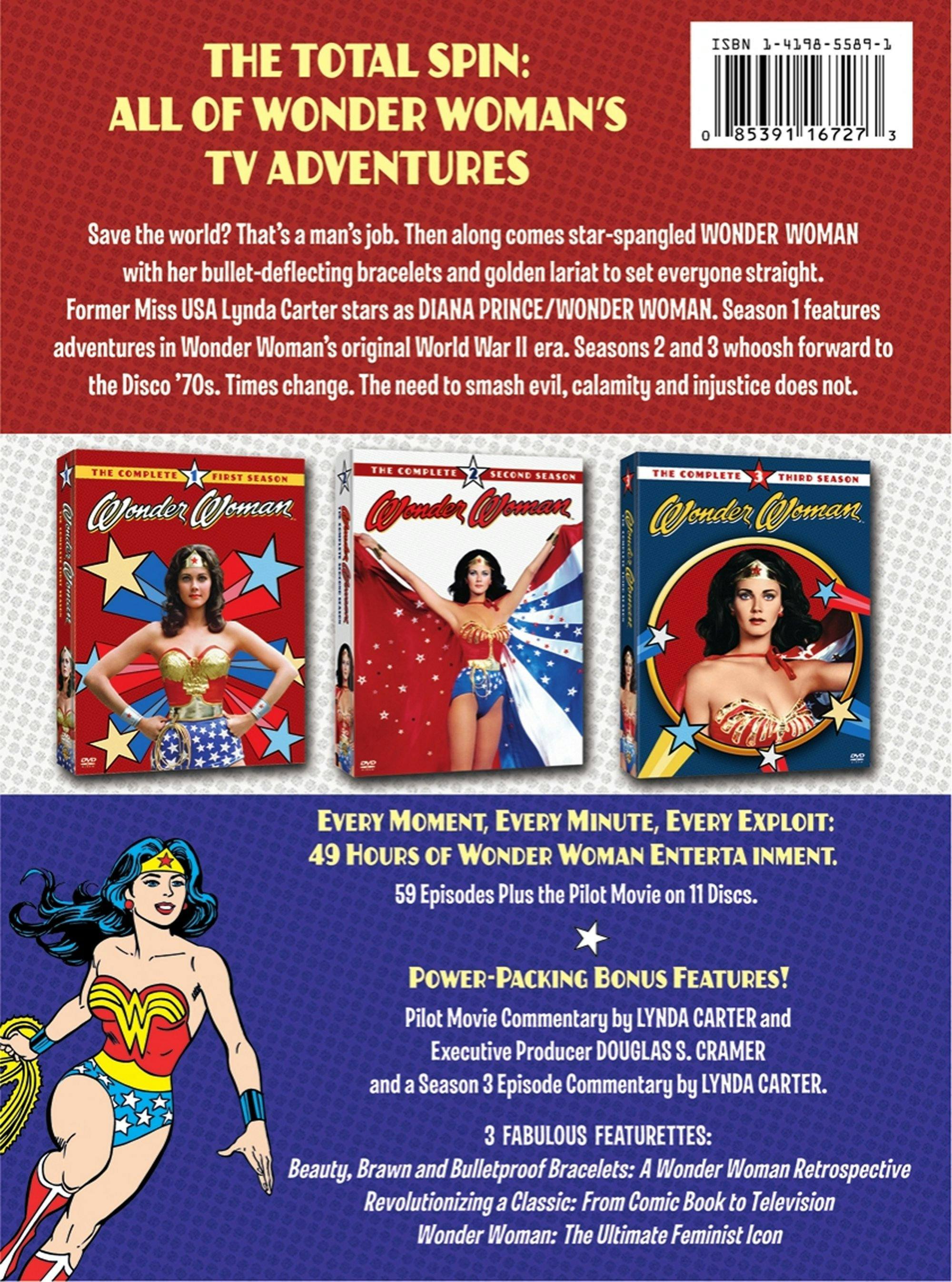Back. Wonder Woman: The Complete Collection (DVD Set) [DVD].