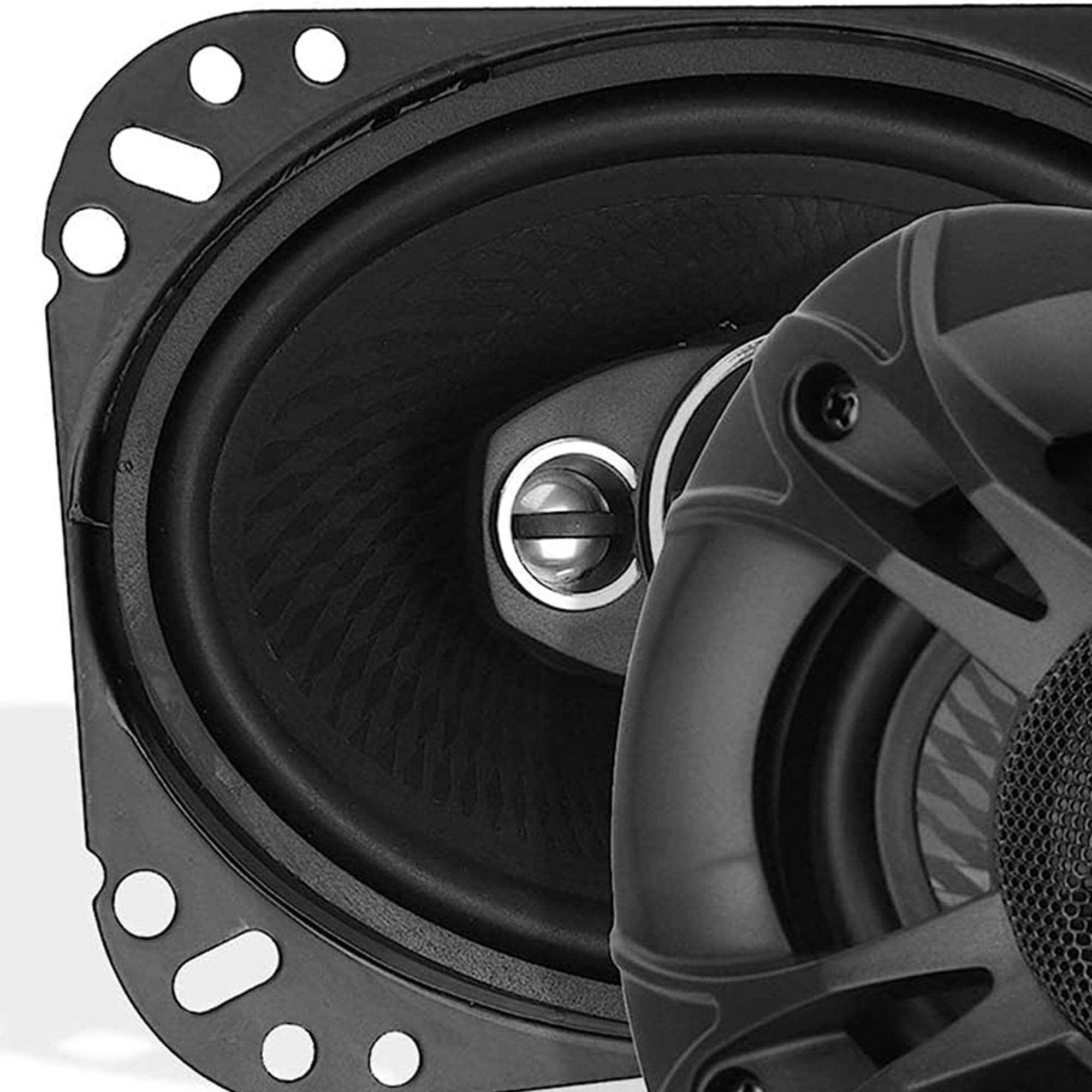 Alt View 7. Pyle - Pyle PL61984BK 6x9” 500W Pro Audio Universal Quick Replacement Speakers with Rubber Surround (Set of 2).
