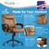 Designed in USA Made for Your Comfort Back Cushion Generously padded Wraps & supports the body for improved sitting position Headrest Thick and cushioned for support and comfort while sitting or reclining Seat Cushion Tall & rounded seat front for improved blood circulation in lower legs