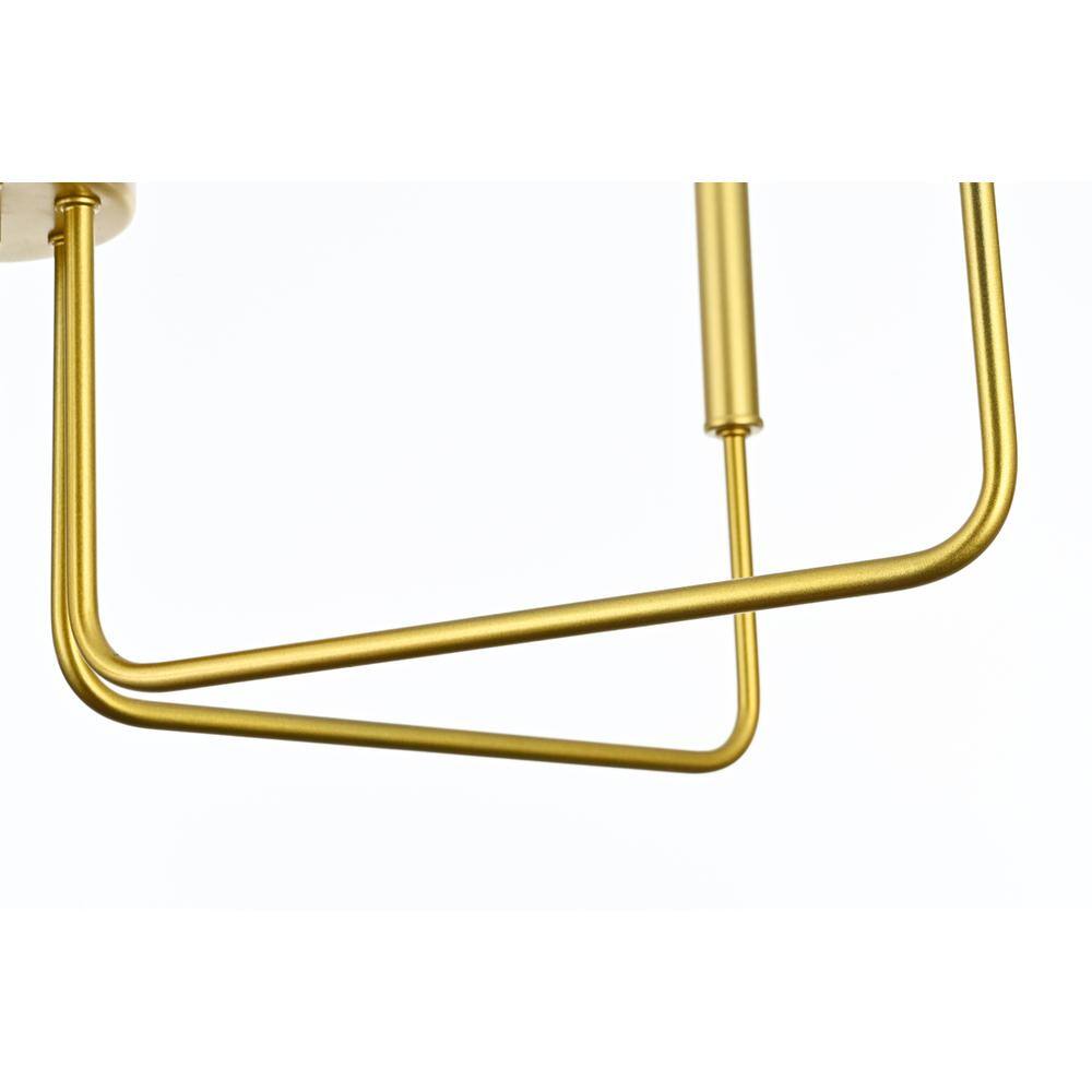 Alt View 2. Living District - Willa 26 inch Pendant Light in Brass - Brass.