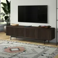 Camden&Wells - Dina TV Stand for Most TVs up to 75" - Coffee Bean - Front_Zoom