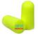 Front. 3M - 12-Pack Foam Earplugs with Black Laser-engraved keychain container - Neon Yellow/Orange.