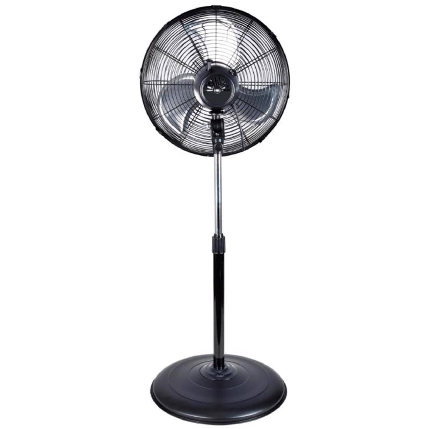 Angle. Perfect Aire - Perfect Aire 30.75 in. H X 20 in. D Oscillating Pedestal Fan.