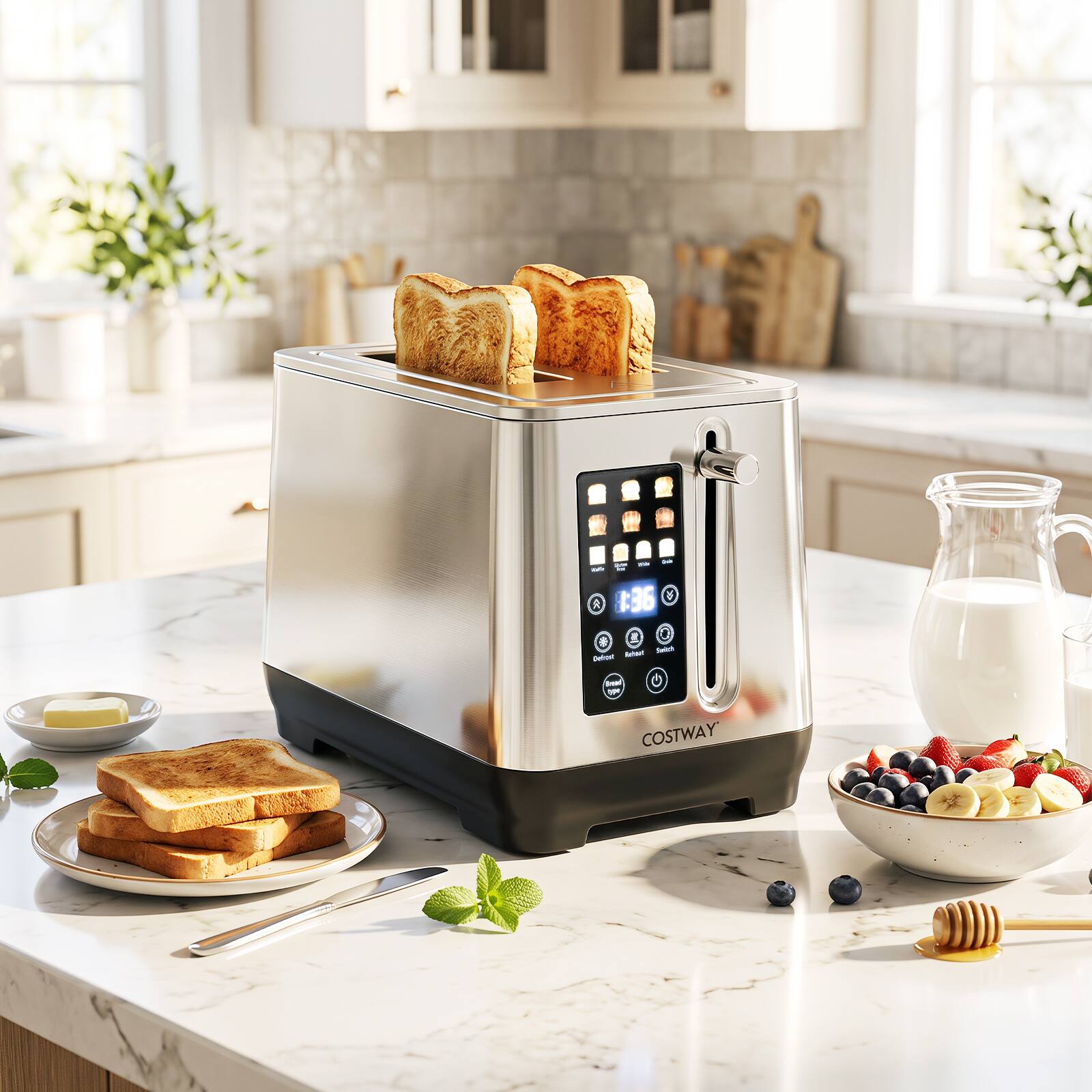 R :36  
Retail Smart Device  
Bread 500 COSTWAY