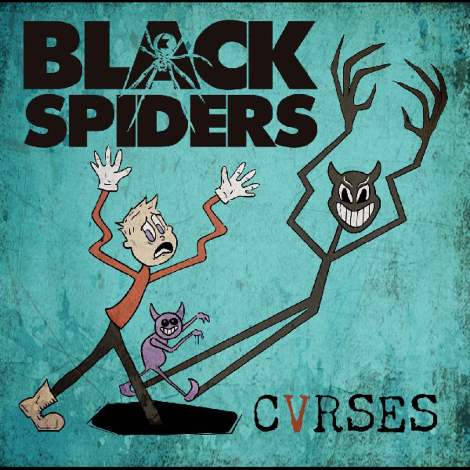 Black Spiders - Cvrses - Black & White Colored Vinyl   - VINYL LP price history on PriceWatchPro