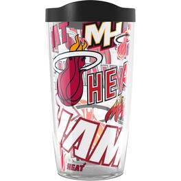 Tervis - Miami Heat 16oz. Allover Classic Tumbler - Multicolor