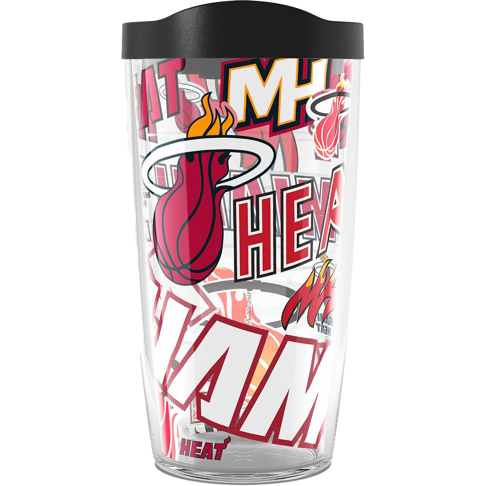 Tervis - Miami Heat 16oz. Allover Classic Tumbler - Multicolor