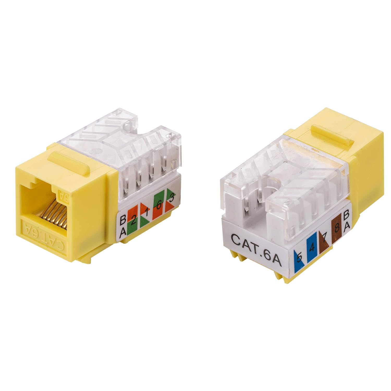 CAT.6A  
BA  
1 2 3 4 5 6 7 8  
A B A B A B A B